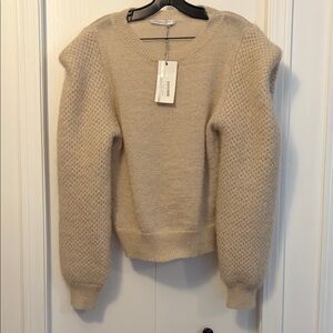 Frederick Ian made in Italy gold Lurex sweater ptp 20”
